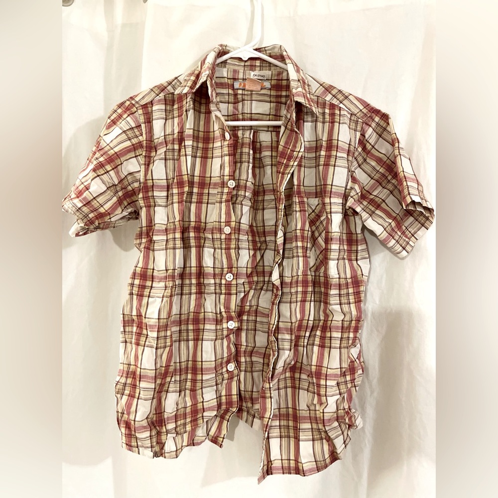 Drill Button Up Shirt